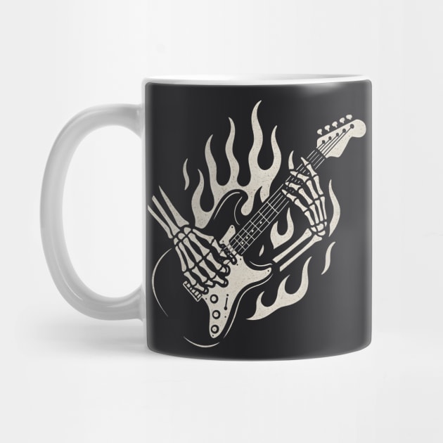 Skeleton Hands Electric Guitar by Maggie's Store 3